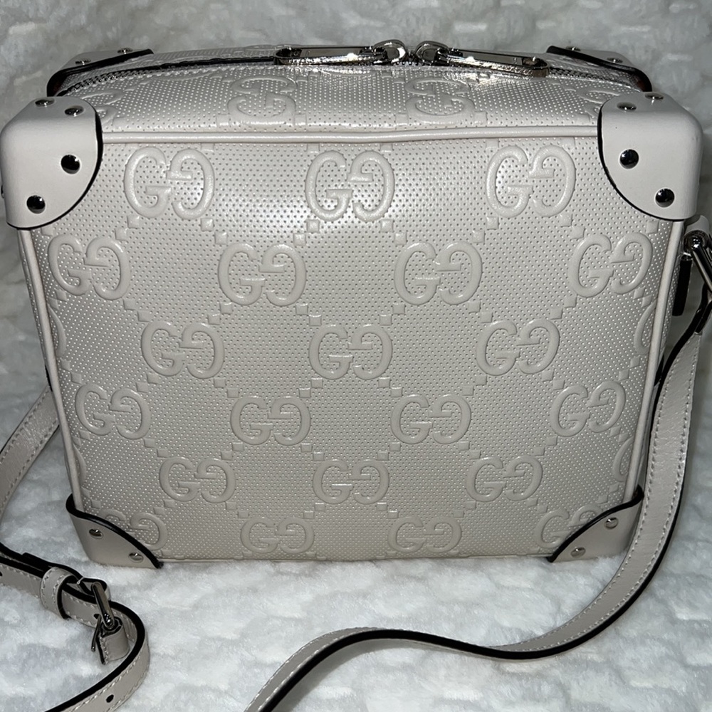 Gucci 626363 Leather Handbag-Authentic-EUC